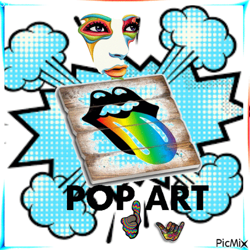Pop Art - Бесплатный анимированный гифка