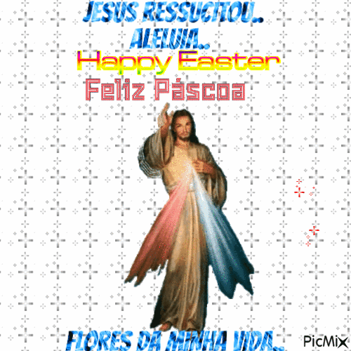 JESUS RESÇUSITOU - GIF animé gratuit