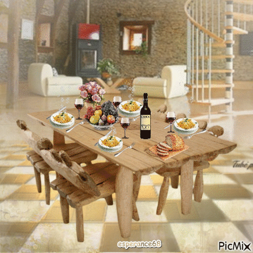 Déco de table - Ingyenes animált GIF
