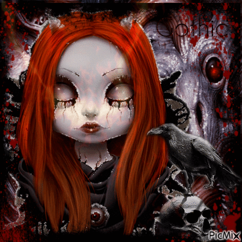 Devil Doll - GIF animasi gratis