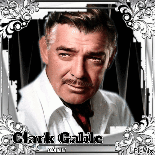 Clark Gable - Free animated GIF
