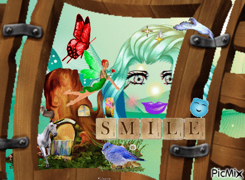 Smile! 🙂^_^ - Darmowy animowany GIF