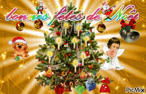 joyeux Noël - Ingyenes animált GIF