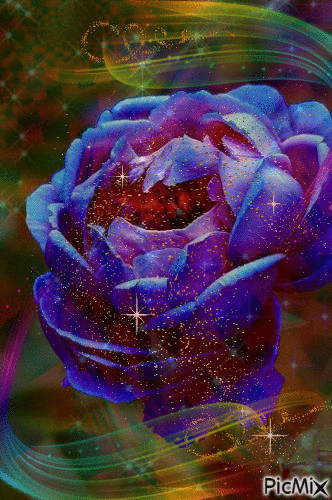 magic flower - Gratis geanimeerde GIF