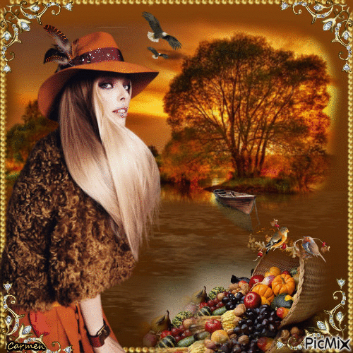 Autumn fashion - Ingyenes animált GIF