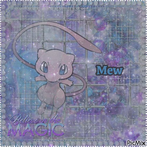 Mew | Pokémon - Zdarma animovaný GIF