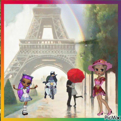 DANS PARIS POUR TOICALLISTO - GIF animado grátis