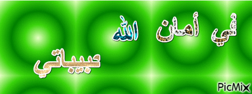 في أمان الله - Безплатен анимиран GIF