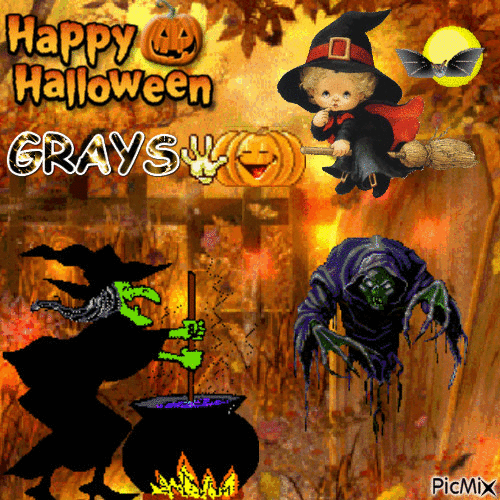 Halloween4 - GIF animado grátis