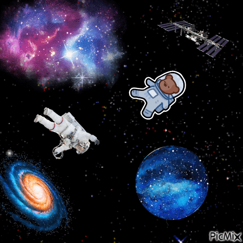 Space - GIF animado gratis