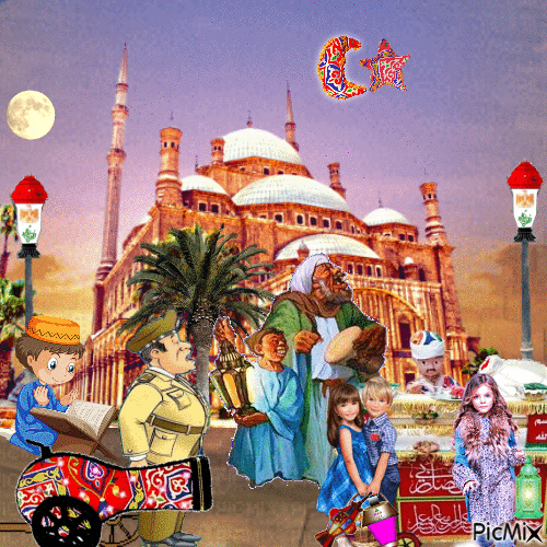 Egypt-Ramadan - Бесплатни анимирани ГИФ