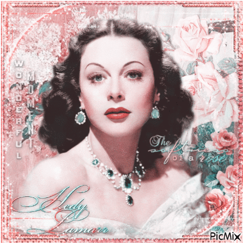 Hedy Lamarr - Gratis geanimeerde GIF