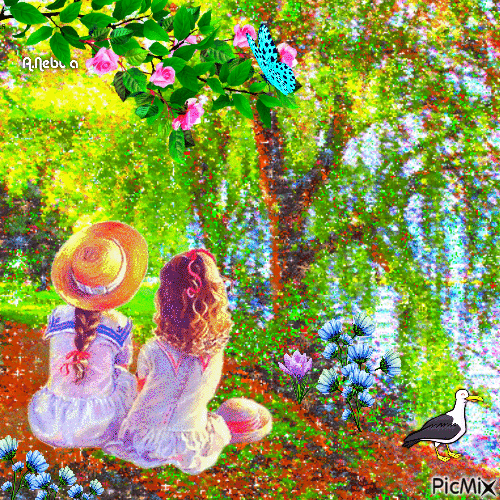 Have a beautiful day / Friendship/Spring / Summer - Ilmainen animoitu GIF