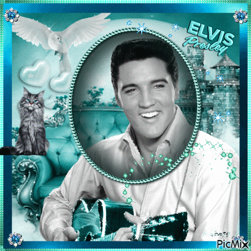 Elvis Presley - Bezmaksas animēts GIF