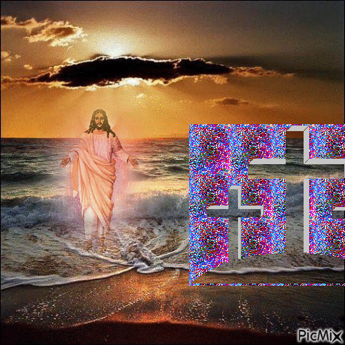 JESUS CHRIST - Zdarma animovaný GIF