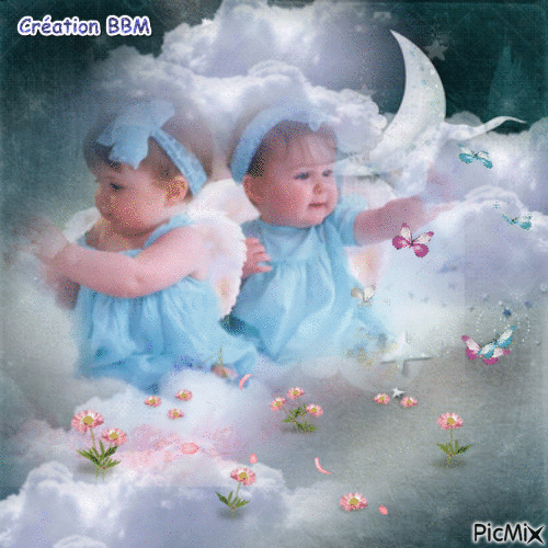 Petits  anges par BBM - GIF animado gratis