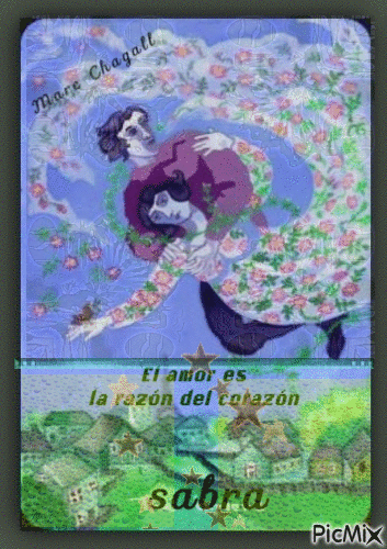 FIRMA SABRA Chagall - GIF animé gratuit