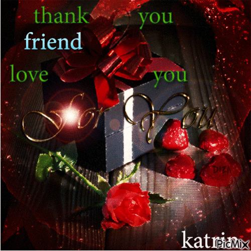 🌹 Cadeau de mon amie Katrin 🌹