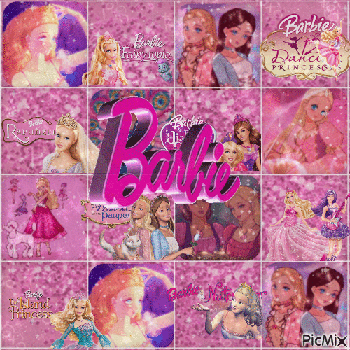 Barbie 🌸 elizamio - Ingyenes animált GIF
