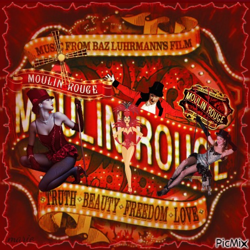 Moulin rouge - zdarma png