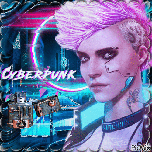Cyberpunk - Gratis animeret GIF