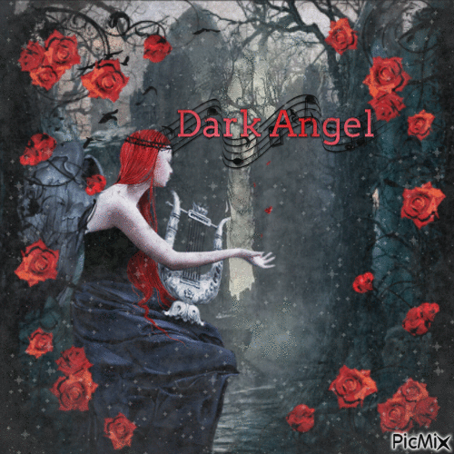 ✶ Dark Angel {by Merishy} ✶ - Bezmaksas animēts GIF