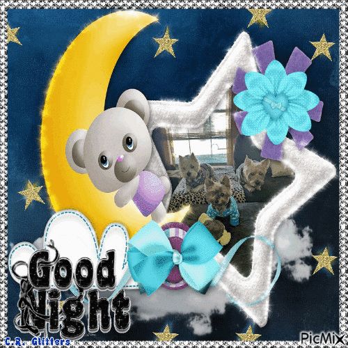 Good Night Friends - 無料のアニメーション GIF
