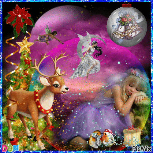 Christmas dream - Бесплатни анимирани ГИФ