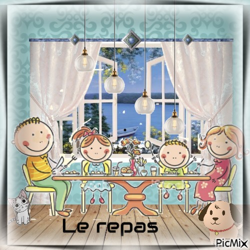 Le repas - 無料png