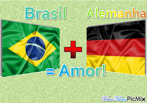 Brasil Alemanha - Безплатен анимиран GIF
