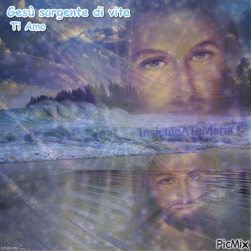 Gesù sorgente di vita - Δωρεάν κινούμενο GIF