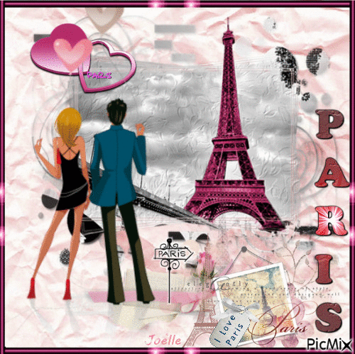 Amoureux de Paris - 免费动画 GIF
