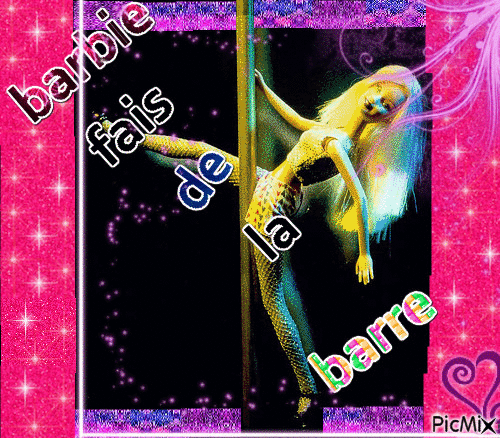 Barbie pole dancer