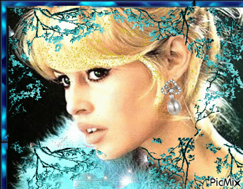 Brigitte Bardot - Darmowy animowany GIF