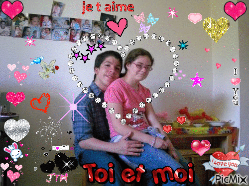 toi et moi - Δωρεάν κινούμενο GIF