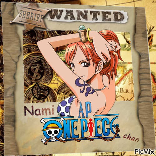 Nami One piece - 免费PNG