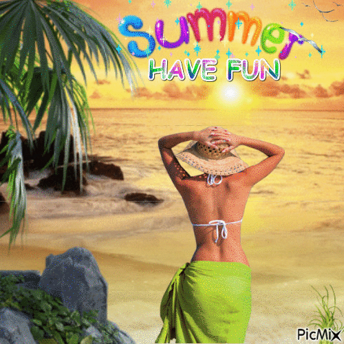 summer - Бесплатный анимированный гифка