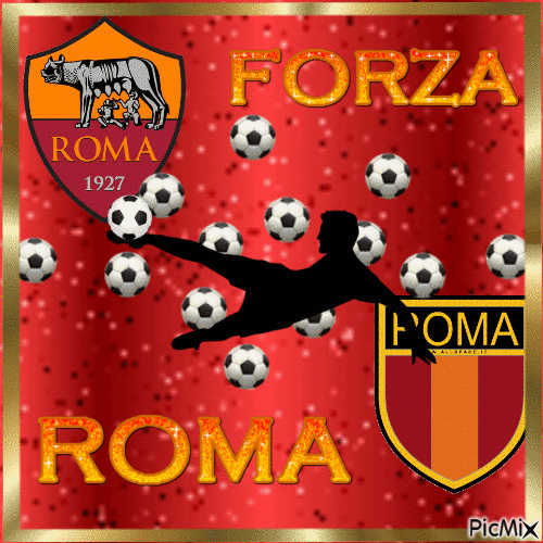 FORZA ROMA - Free animated GIF