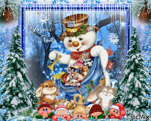 Joyeux Noel ♥♥♥ - Безплатен анимиран GIF