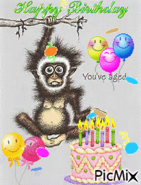 Happy Birthday! - Бесплатный анимированный гифка