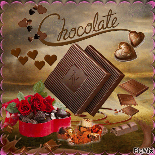chocolat - Darmowy animowany GIF
