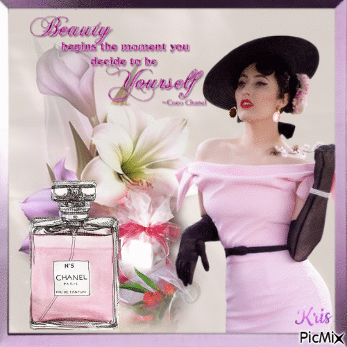 Dans chaque parfum, des notes florales 🌹🌼 - GIF animé gratuit
