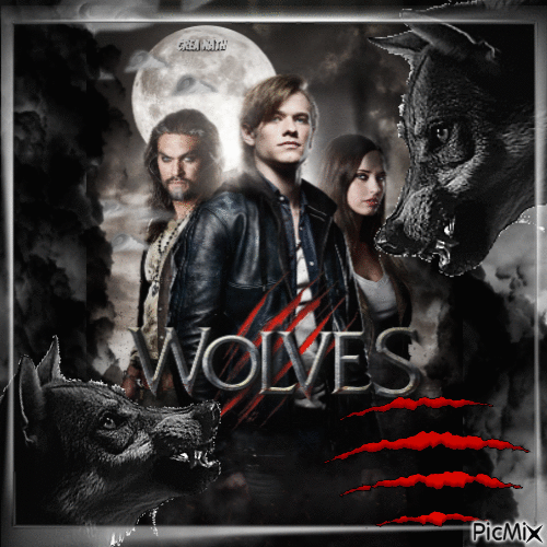 WOLVES....concours - Free animated GIF