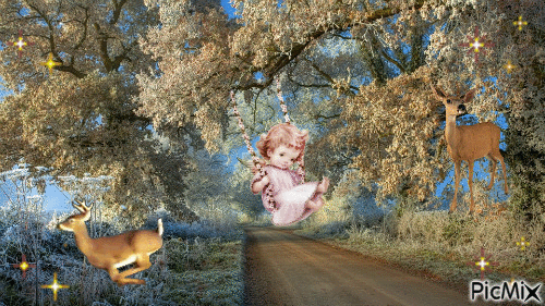 La forêt - Ingyenes animált GIF