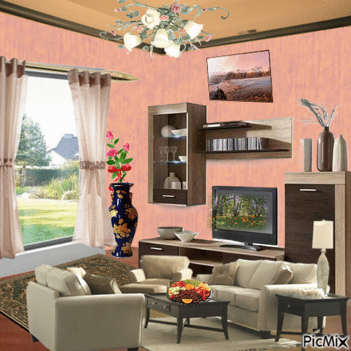Wohnzimmer - Ingyenes animált GIF