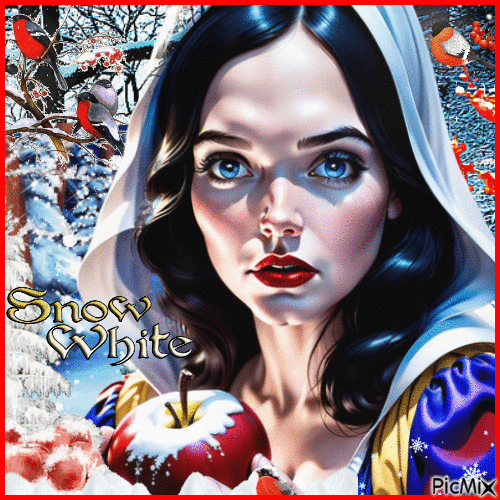 Snow White - Ilmainen animoitu GIF