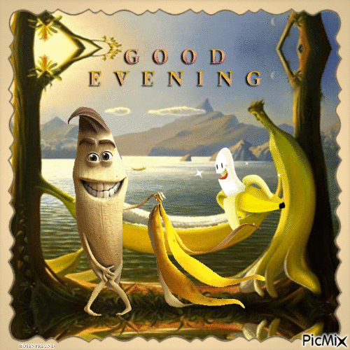 Good Evening - Nemokamas animacinis gif