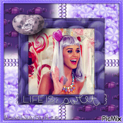 {Life is Sweet with Katy Perry} - 免费动画 GIF