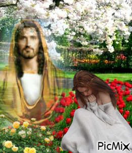 pray to jesus - PNG gratuit