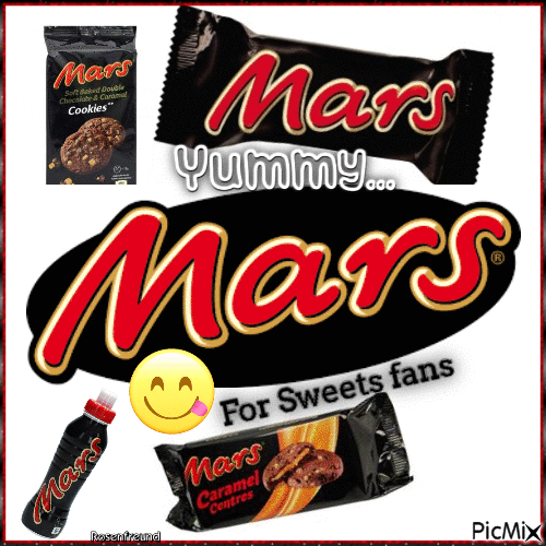 Mars - GIF animé gratuit